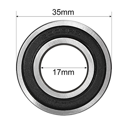 ベアリング 深溝玉軸受 60032RS ホイールベアリング トランスミッションベアリング ベアリング 17mmx35mmx10mm_画像4