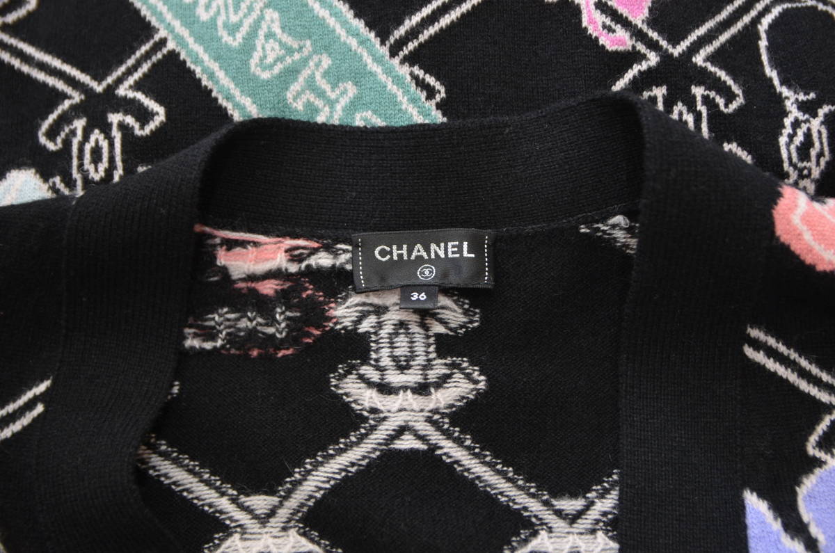 国内正規品 CHANEL シャネル アイコン ロゴ ココマーク ポップ ニット