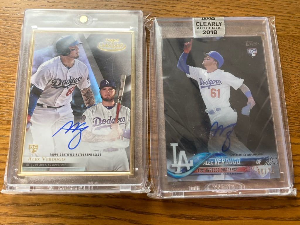 Topps Alex Verdugo auto