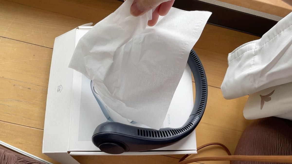 羽なし扇風機 首かけ扇風機 ハンディファン