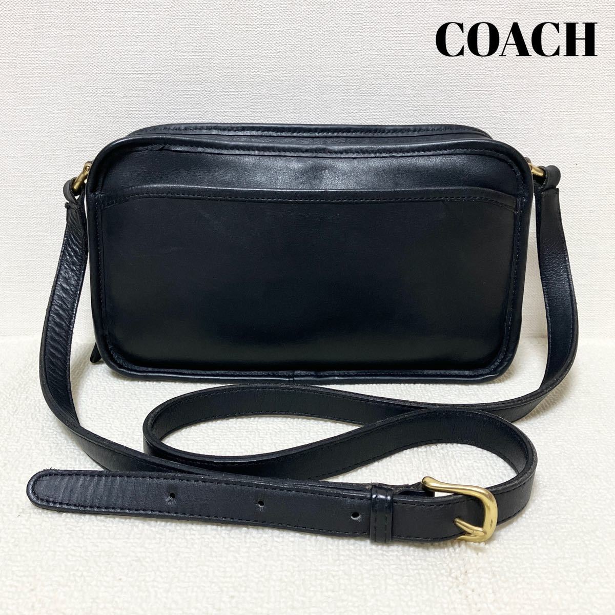 美品 OLD COACH オールドコーチ レザーショルダーバッグ 美品 OLD COACH オールドコーチ レザーショルダーバッグ