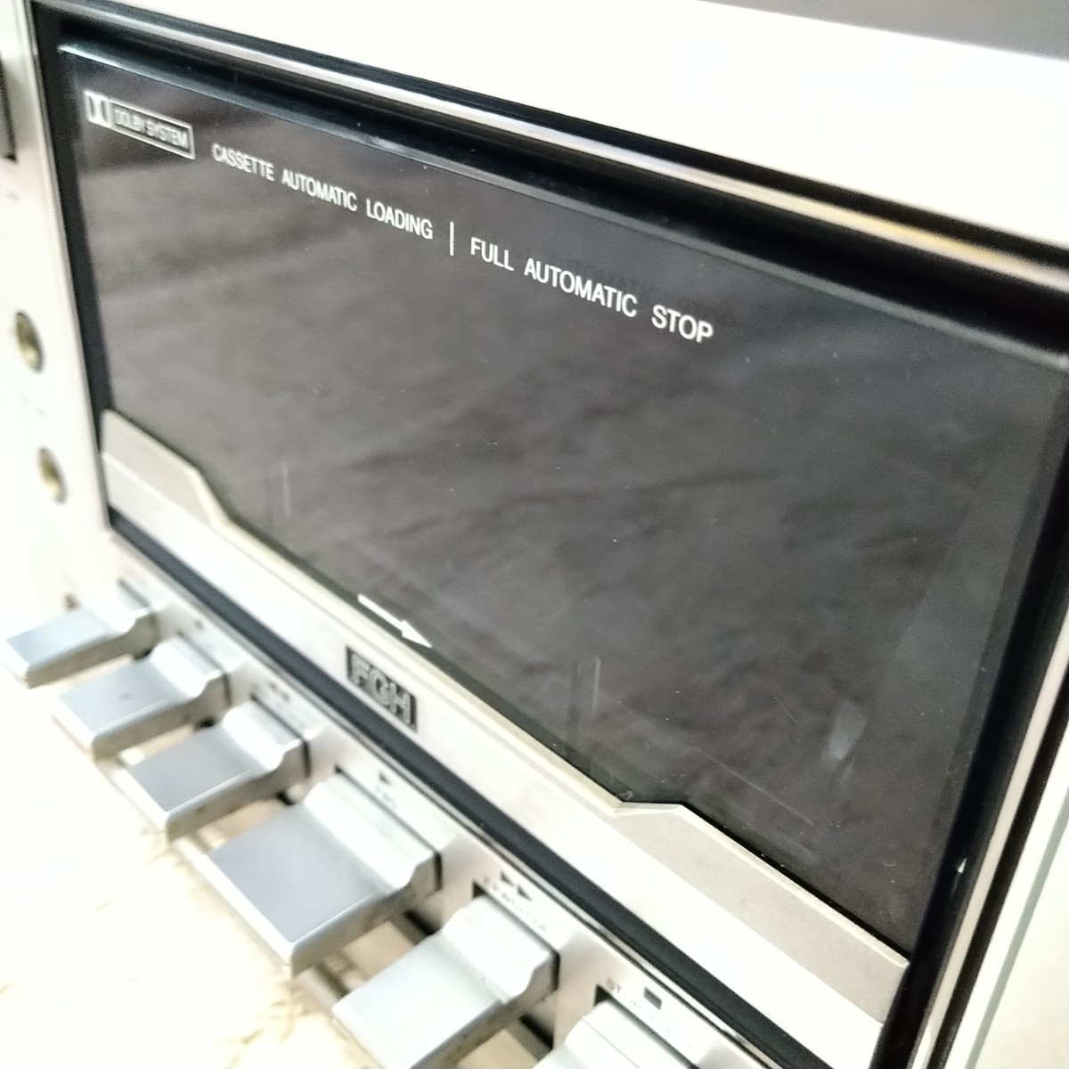 動作品】AIWA カセットデッキ カセットレコーダー AD-7700 | indotel