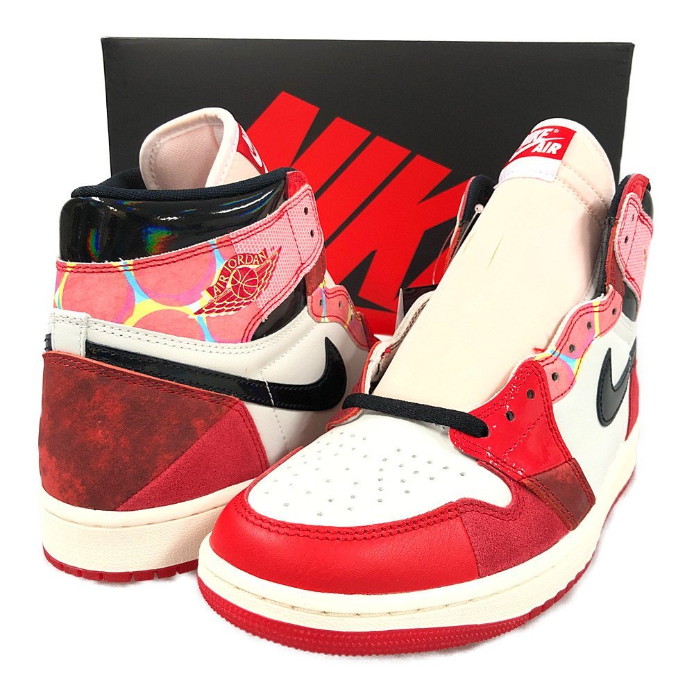 NIKE ナイキ DV1748-601 AIR JORDAN 1 RETRO HIGH OG SP エアジョーダン シューズ レッド×ブラック サイズUS9.5=27.5cm 正規品 / 30953_画像1