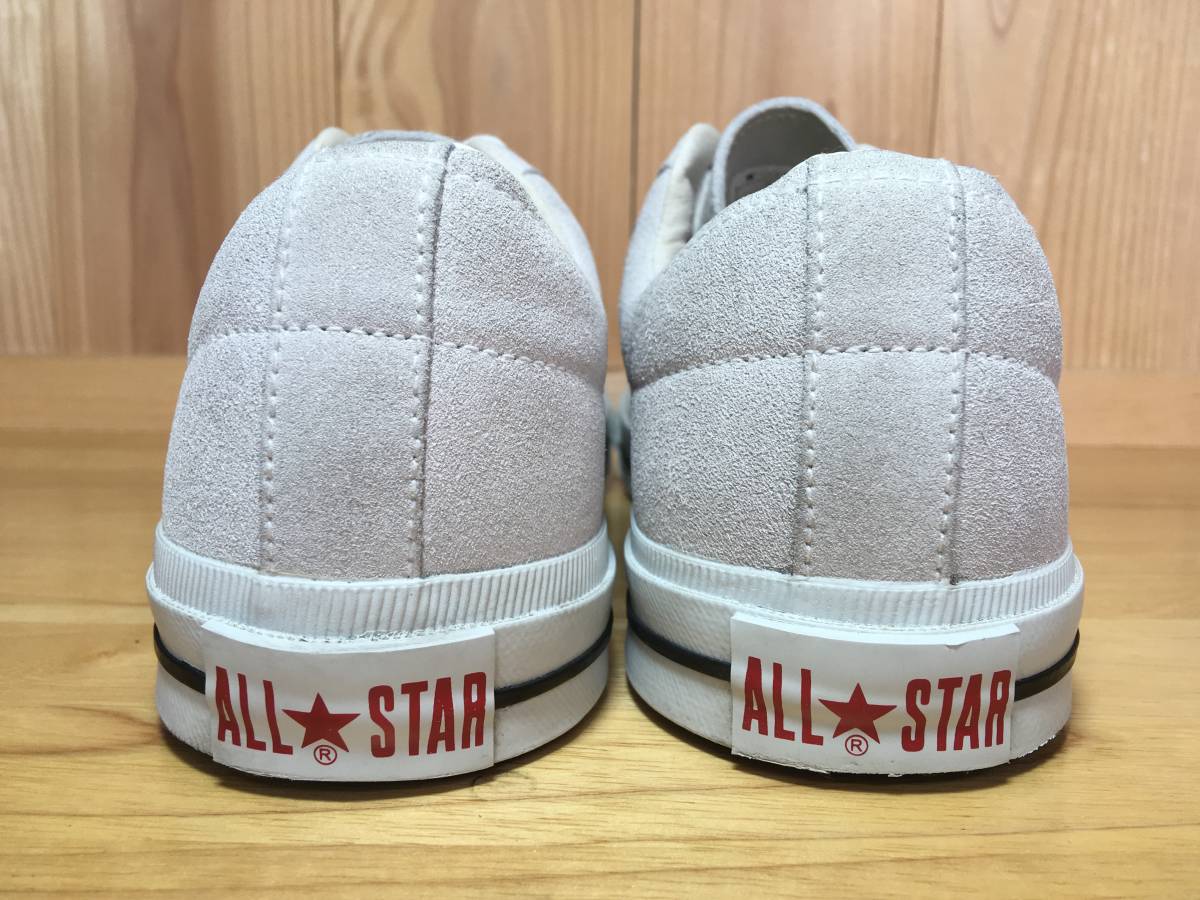 ★CONVERSE × John Varvatos コラボ ジャックスター スエード ライトグレー オールスター 29.0cm 美品 Used 検 ジョン バルベイトス_画像5