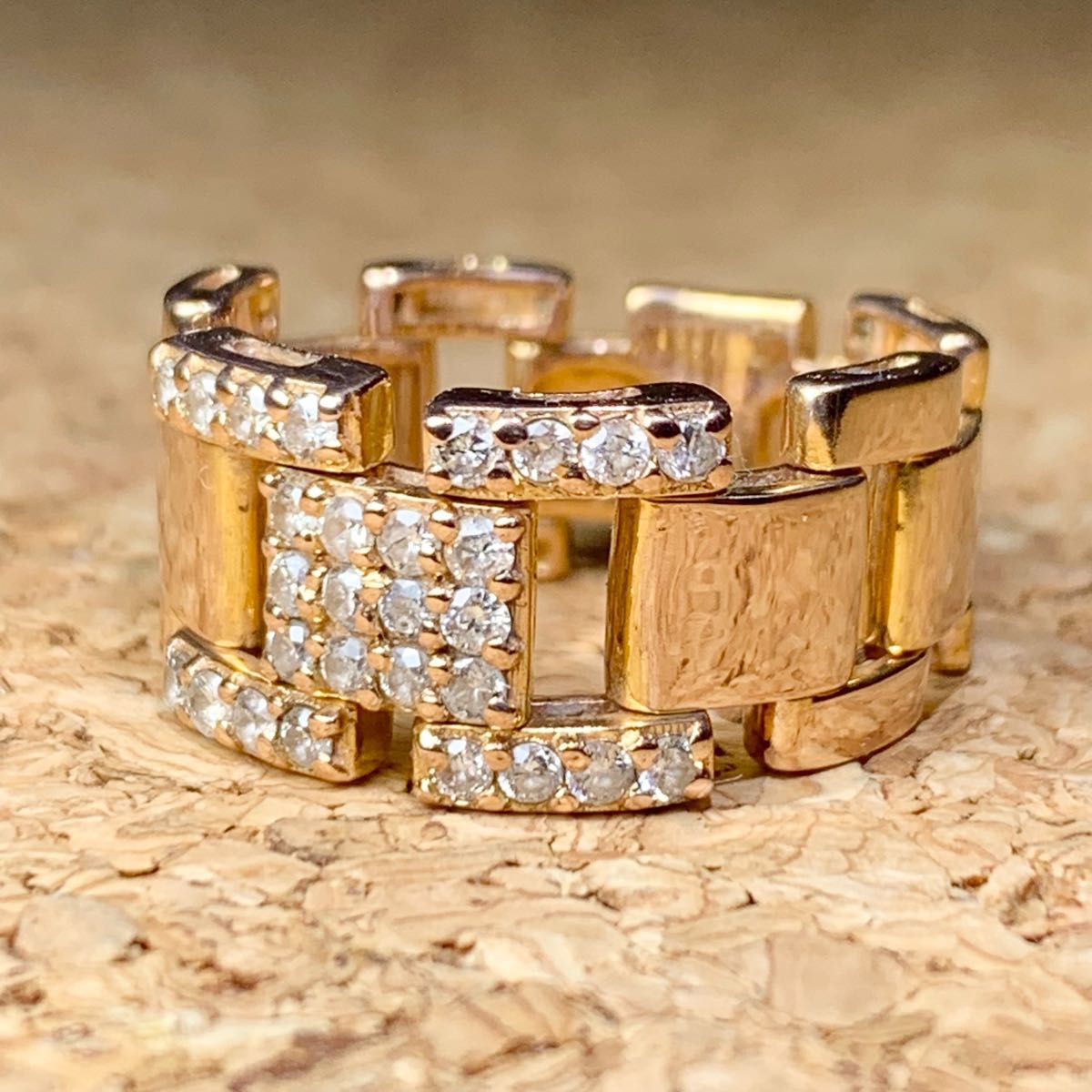 エタニティリング k18 ダイヤモンド 0.50ct チェーンリング