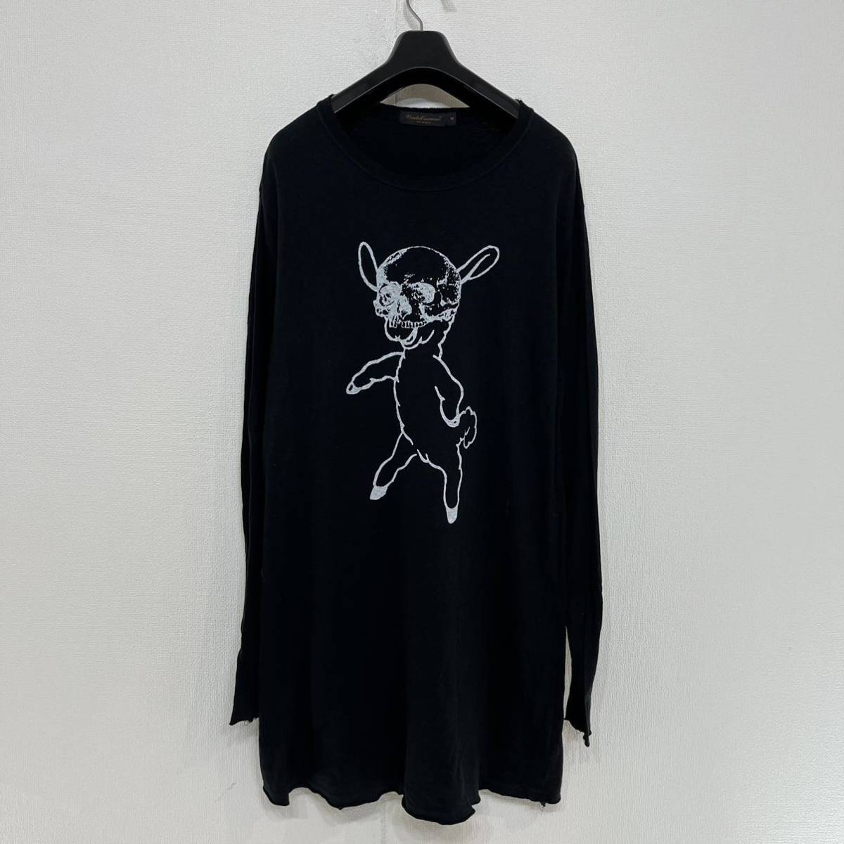 現金特価】 美品 (1006) UNDERCOVER アンダーカバー TEE L/S ドクロ