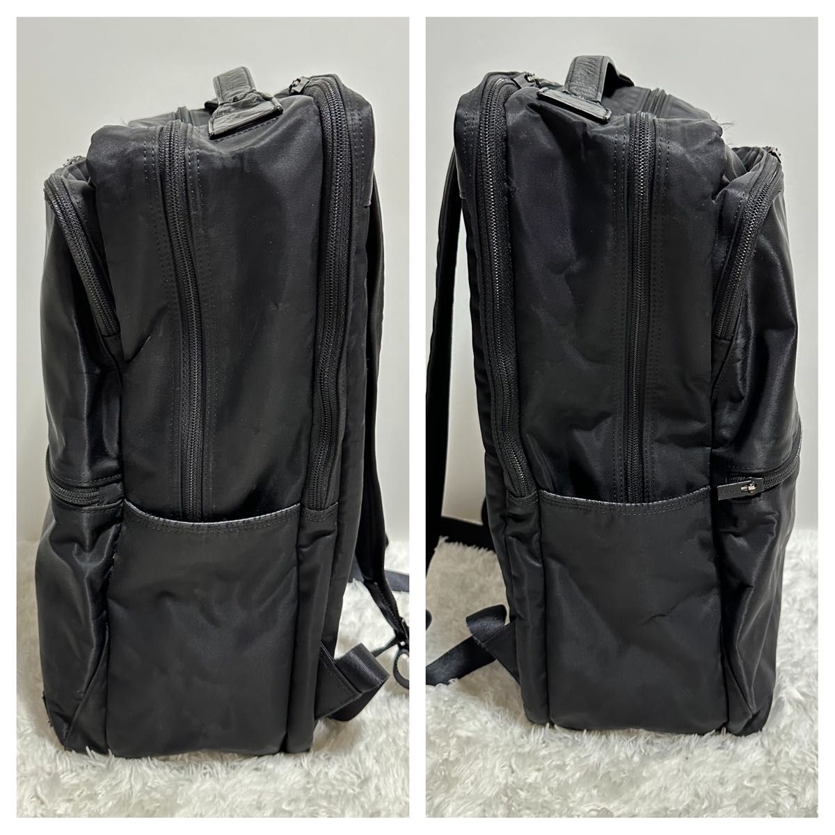 現行品】 ポーター タイム リュック バックパック 2層式 PC可 B4