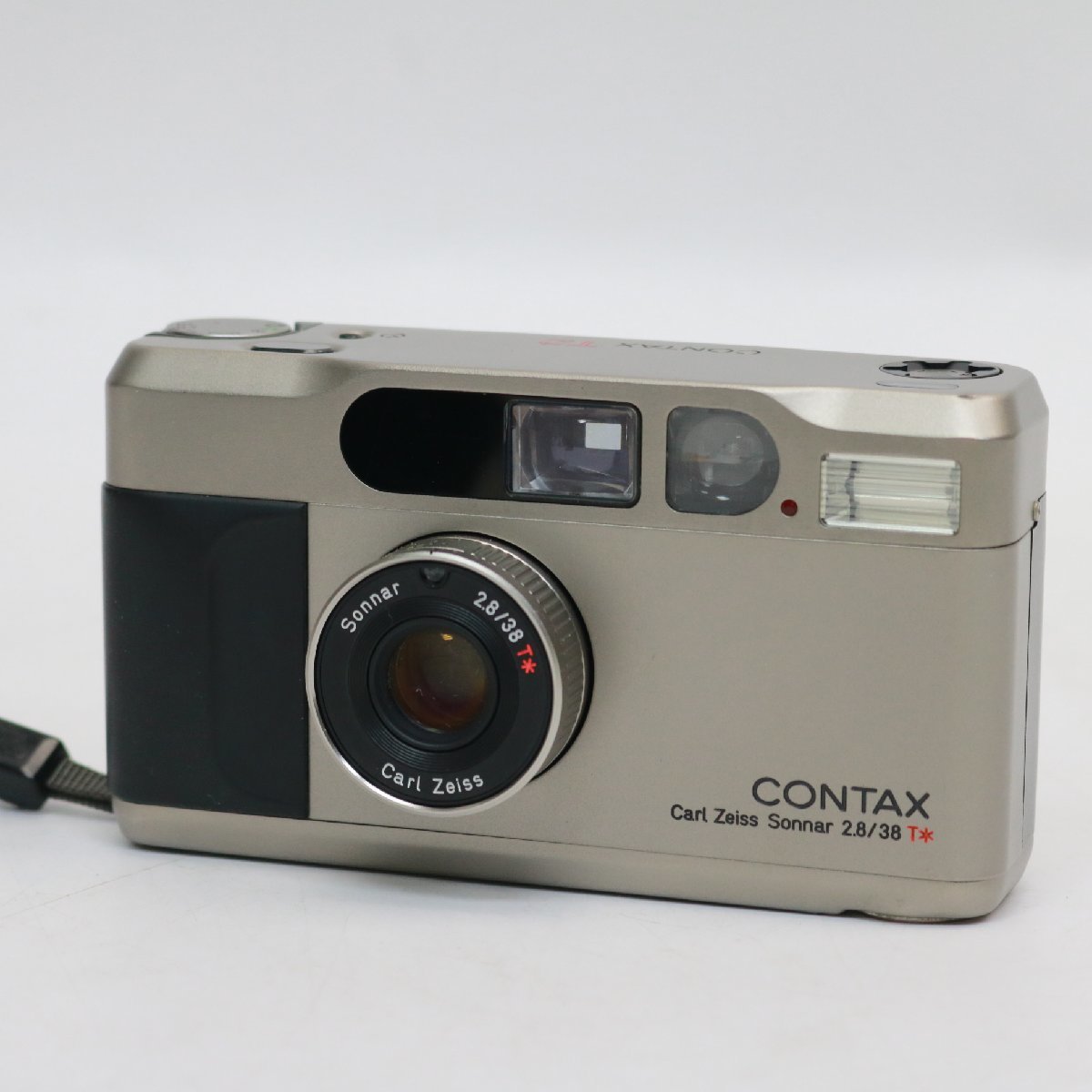 497)CONTAX コンタックス T2 コンパクトフィルムカメラ チタンブラック