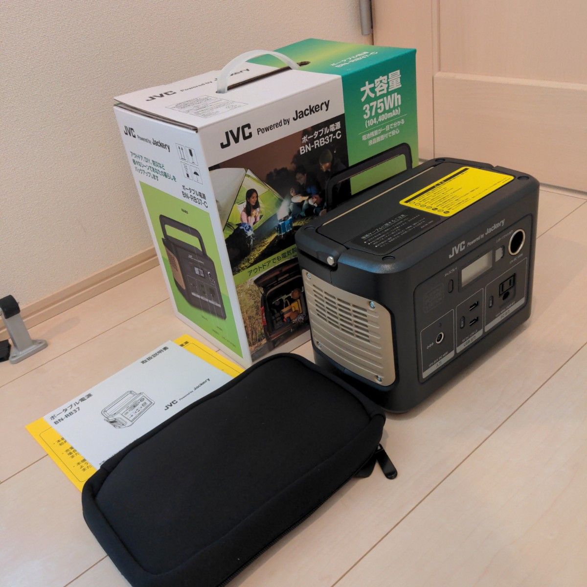 ポータブル電源 JVC BN-RB37-C | alfasaac.com