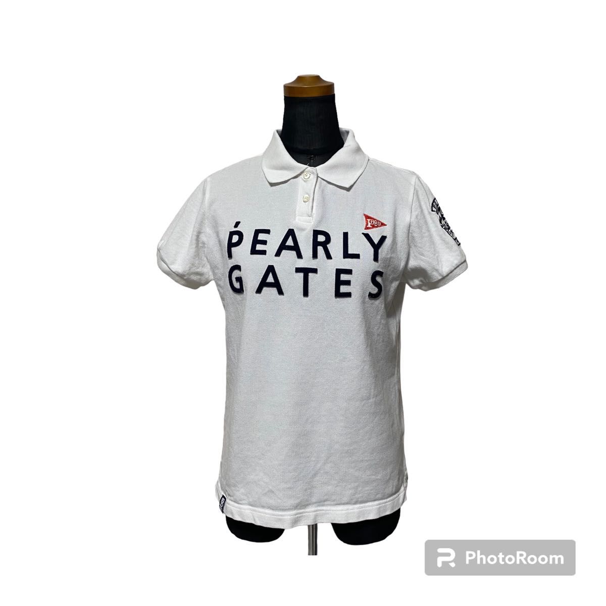pearlygatesパーリーゲイツゴルフウェアシャツ1サイズM相当