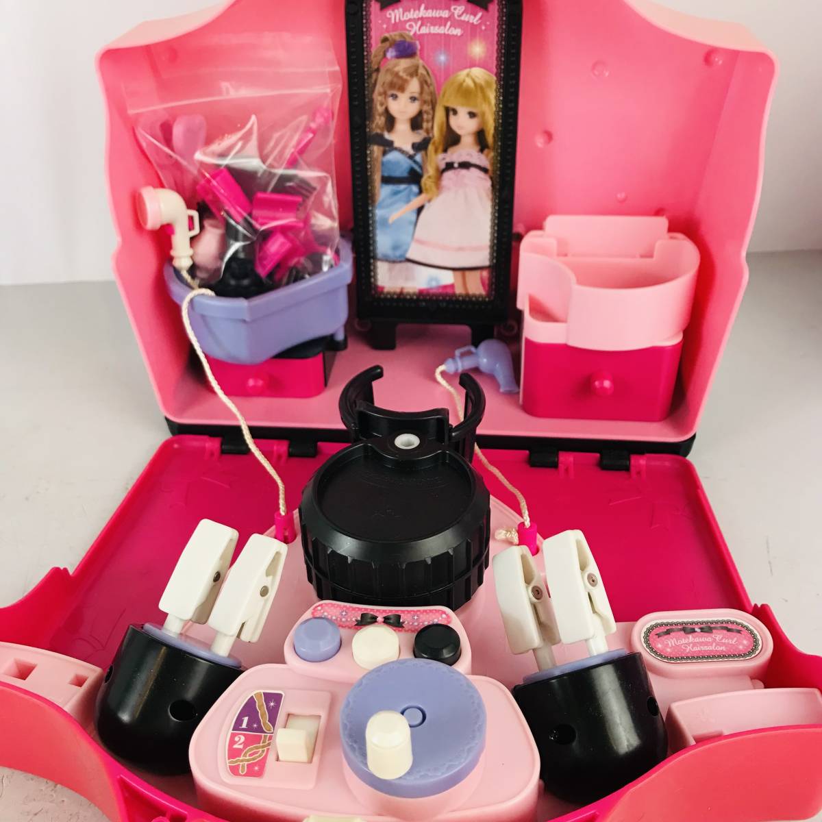 NA1471 リカちゃん モテかわカール ヘアサロン ドレッサー ドレスルー NA1471 リカちゃん モテかわカール ヘアサロン ドレッサー ドレスルー