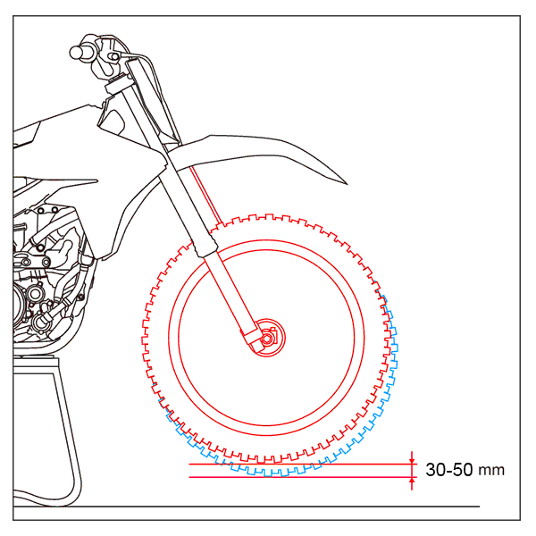 KTM 250EXC 350EXC 250EXC-F 350EXC-F フロントフォーク用 ローダウンインナーキット -30mm_画像2