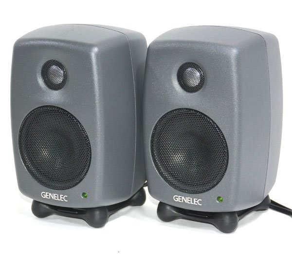 ☆極美品!GENELEC ジェネレック 8010A 8010AP-1 パワードスピーカー