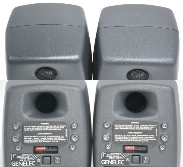 ☆極美品!GENELEC ジェネレック 8010A 8010AP-1 パワードスピーカー