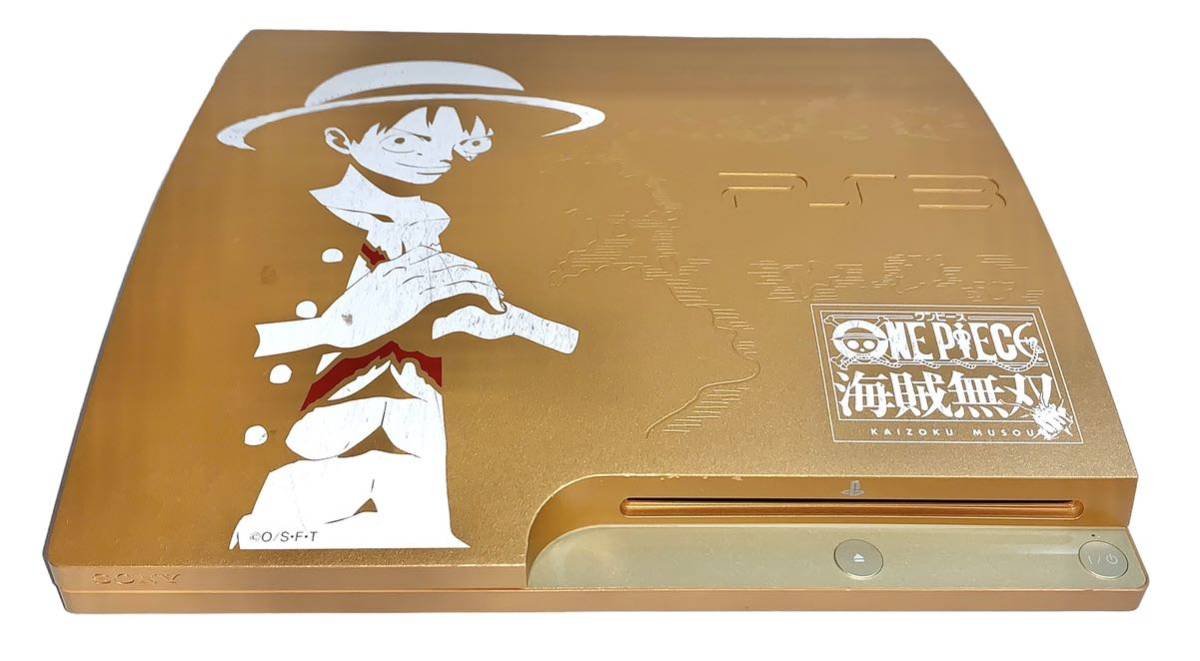 美品 PS3本体 PlayStation 3 320GB ワンピース 海賊無双 GOLD EDITION