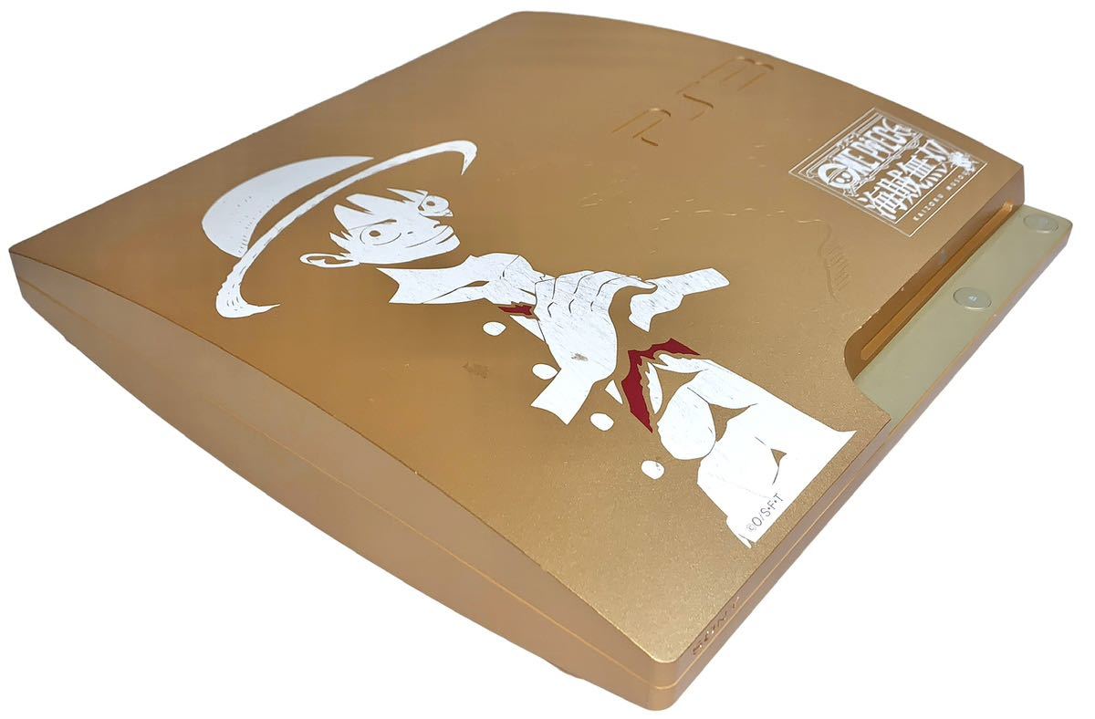 美品 PS3本体 PlayStation 3 320GB ワンピース 海賊無双 GOLD EDITION