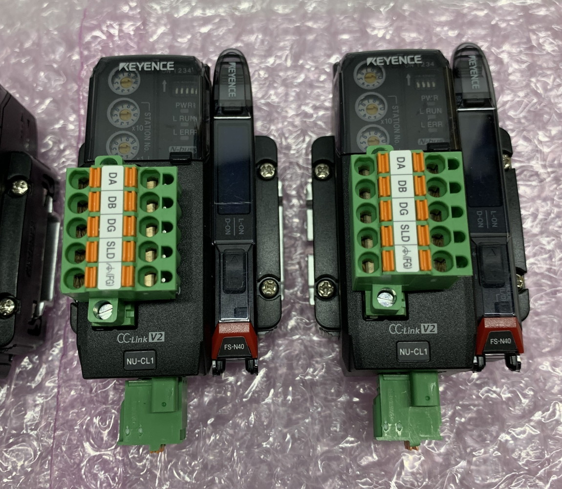 ◇ KEYENCE ネットワーク通信ユニット&デジタルファイバセンサ [ NU