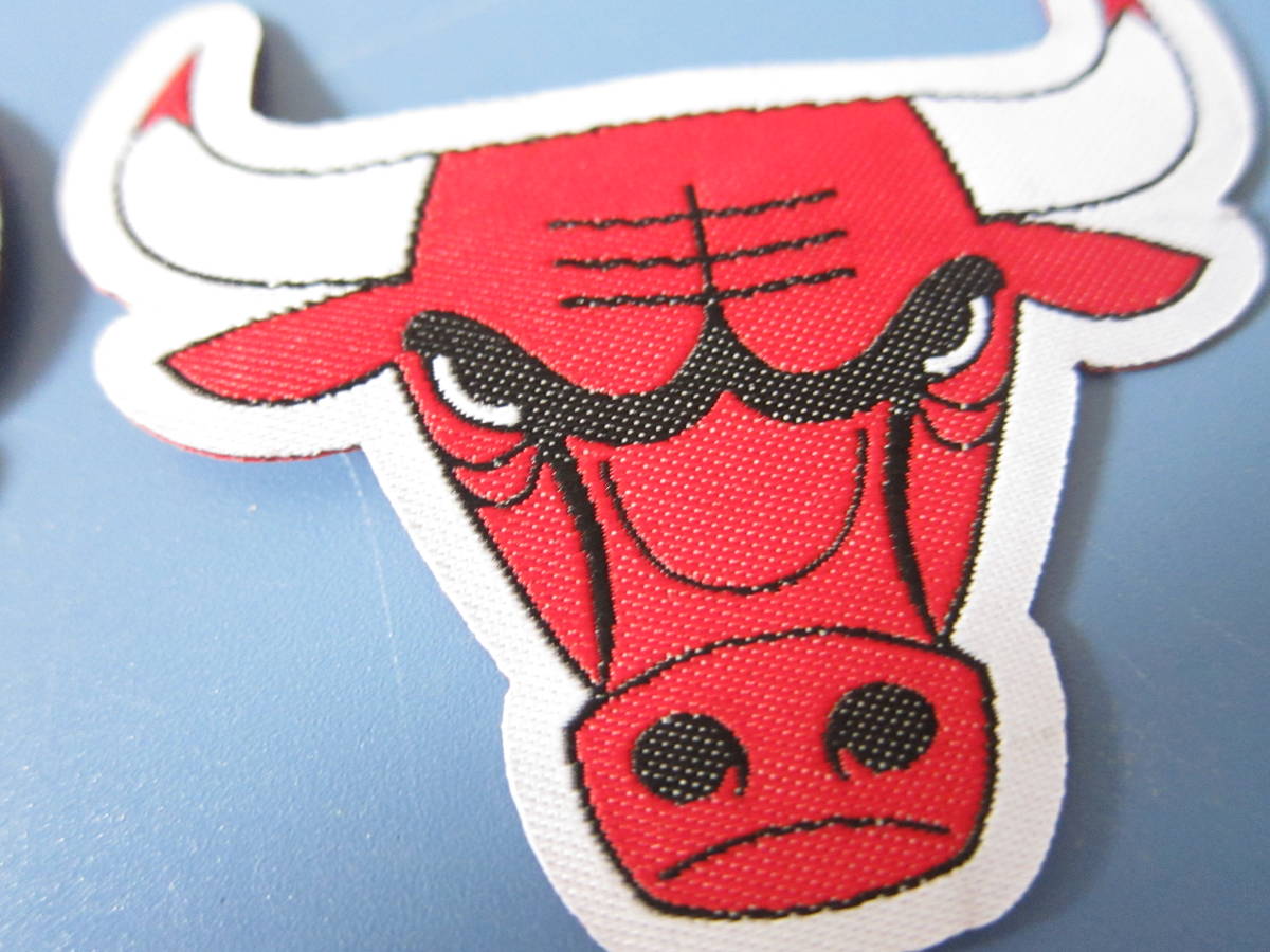 ～小物～ NBA x シカゴ・ブルズ Chicago Bulls ワッペン 2枚の画像2