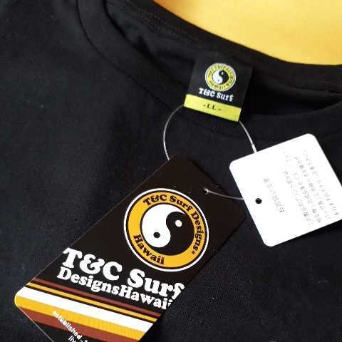 ▼1180 タウカン T&C 半袖Tシャツ LLサイズ 黒 未使用新品 タグ付  タウン＆カントリー Town & Country 2の画像6