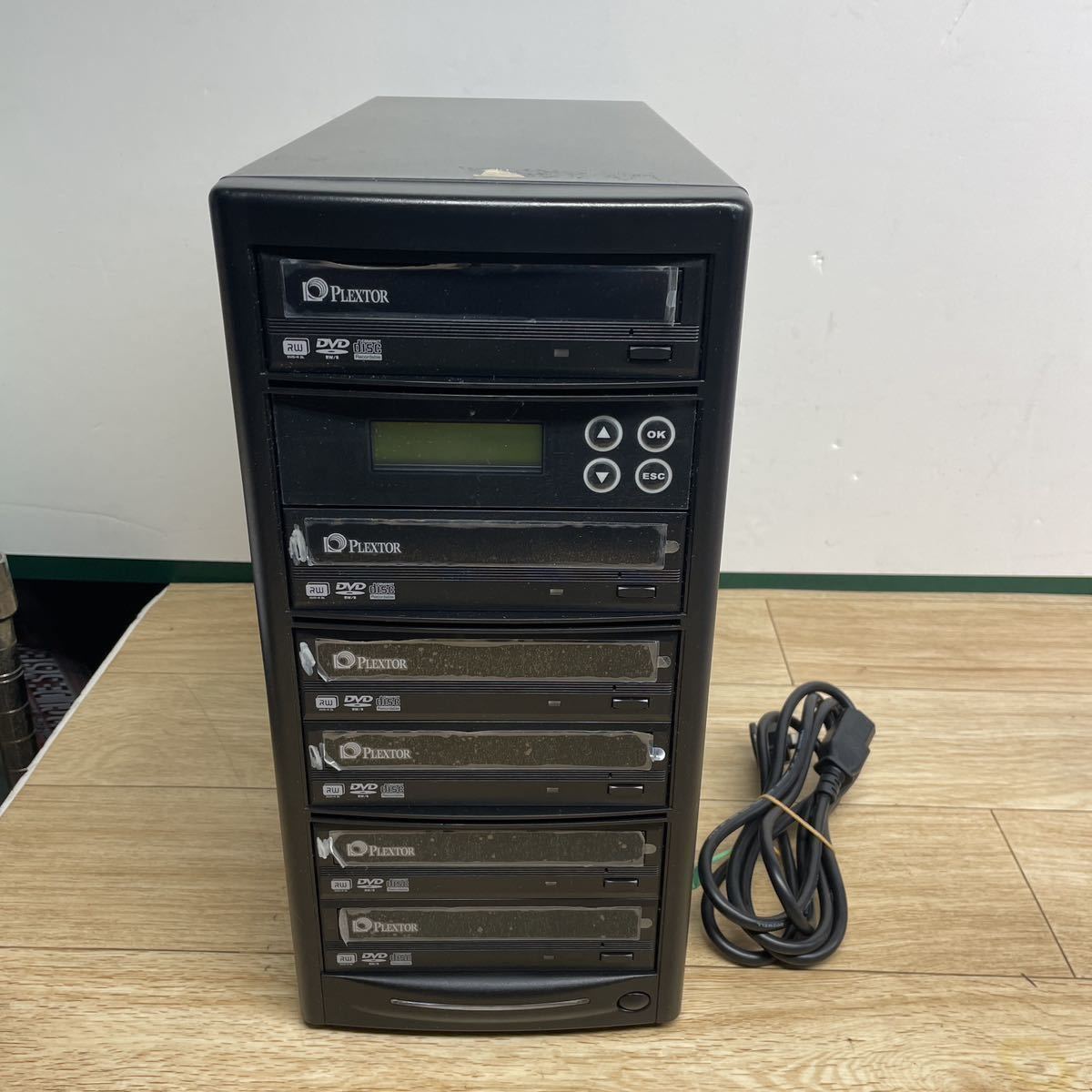 ヤフオク! - PLEXTOR 1対5 DVD デュプリケーター 5枚同時...
