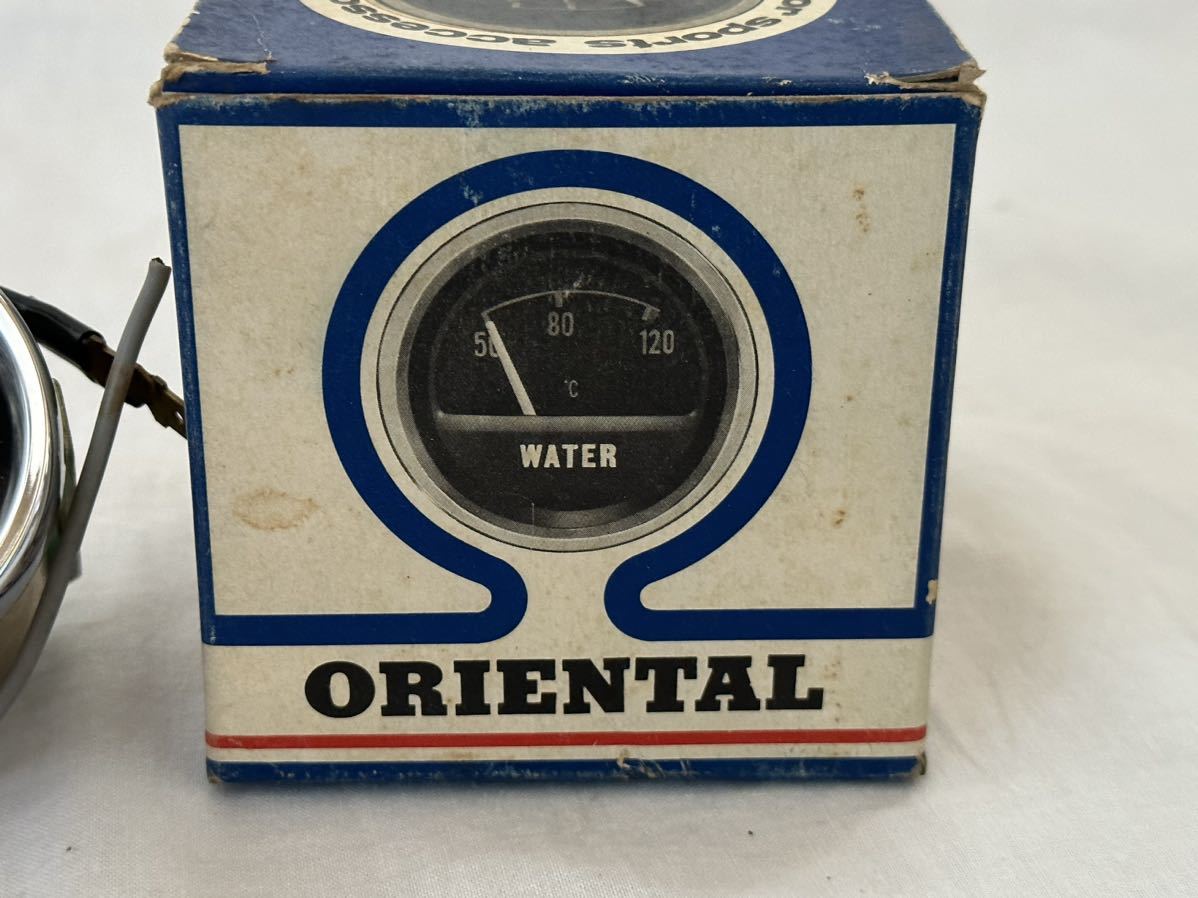 ORIENTAL motor sports accessoriesolientaru motor automobile parts retro Vintage meter 