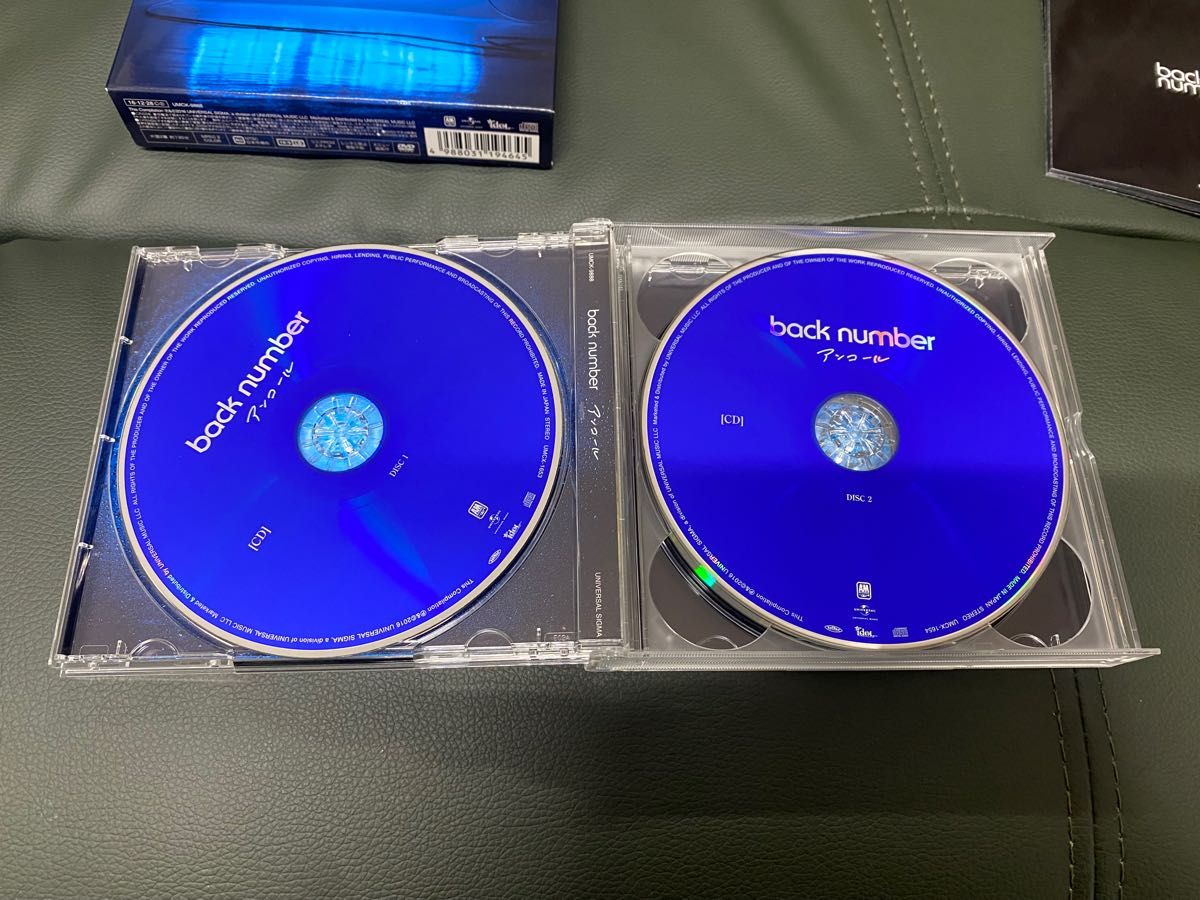 back number アンコール 初回限定盤B CD+DVD バックナンバー back number アンコール 初回限定盤B CD+DVD バックナンバー