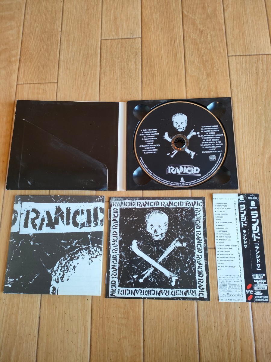  obi attaching promo record records out of production Ran sidoV 5 five self title Rancid V 2000 Self-Titled