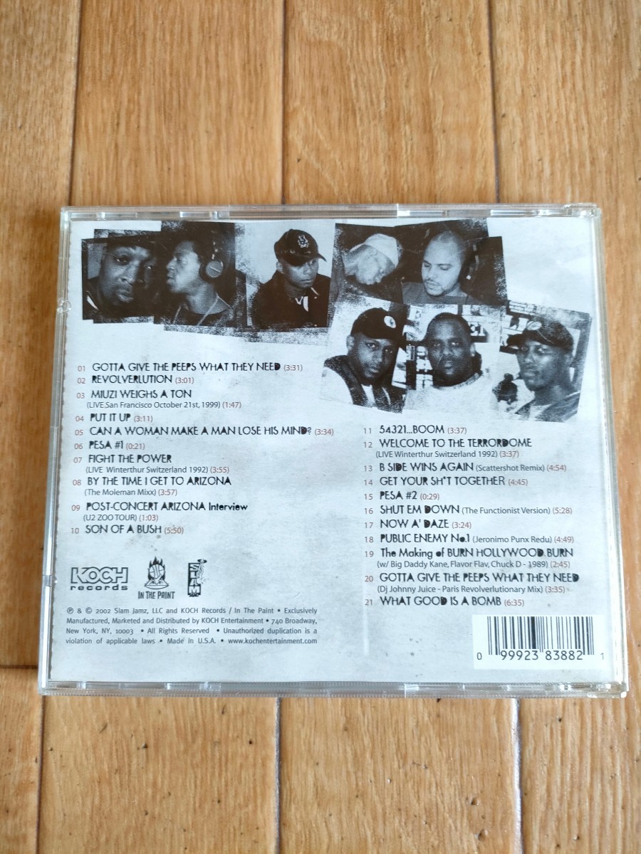 US盤 パブリック・エナミー レヴォルヴァルーション Public Enemy Revolverlution_画像3