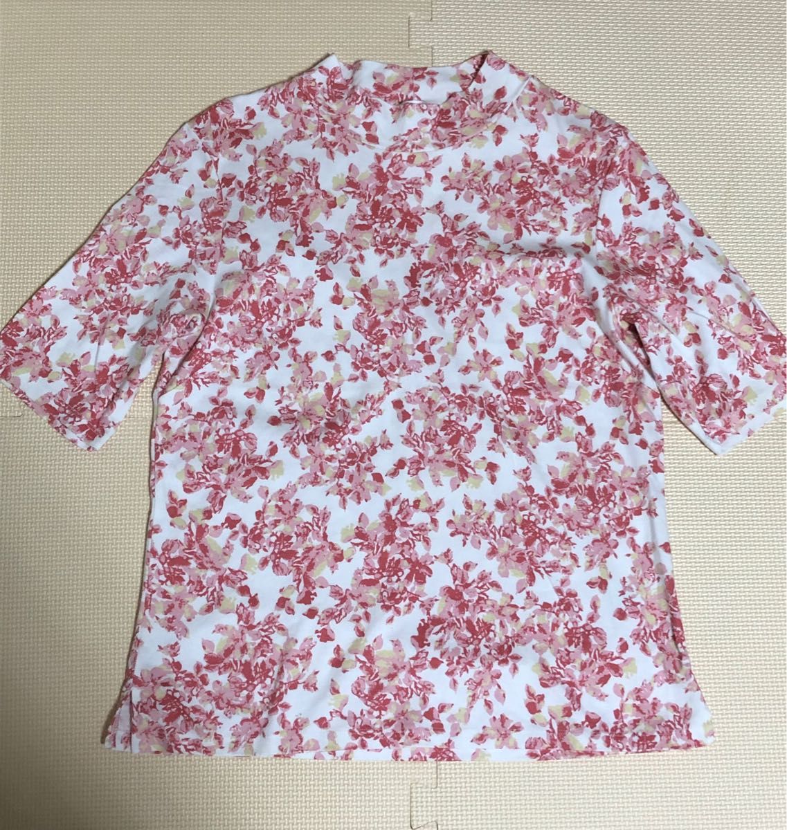 花柄 半袖Tシャツ