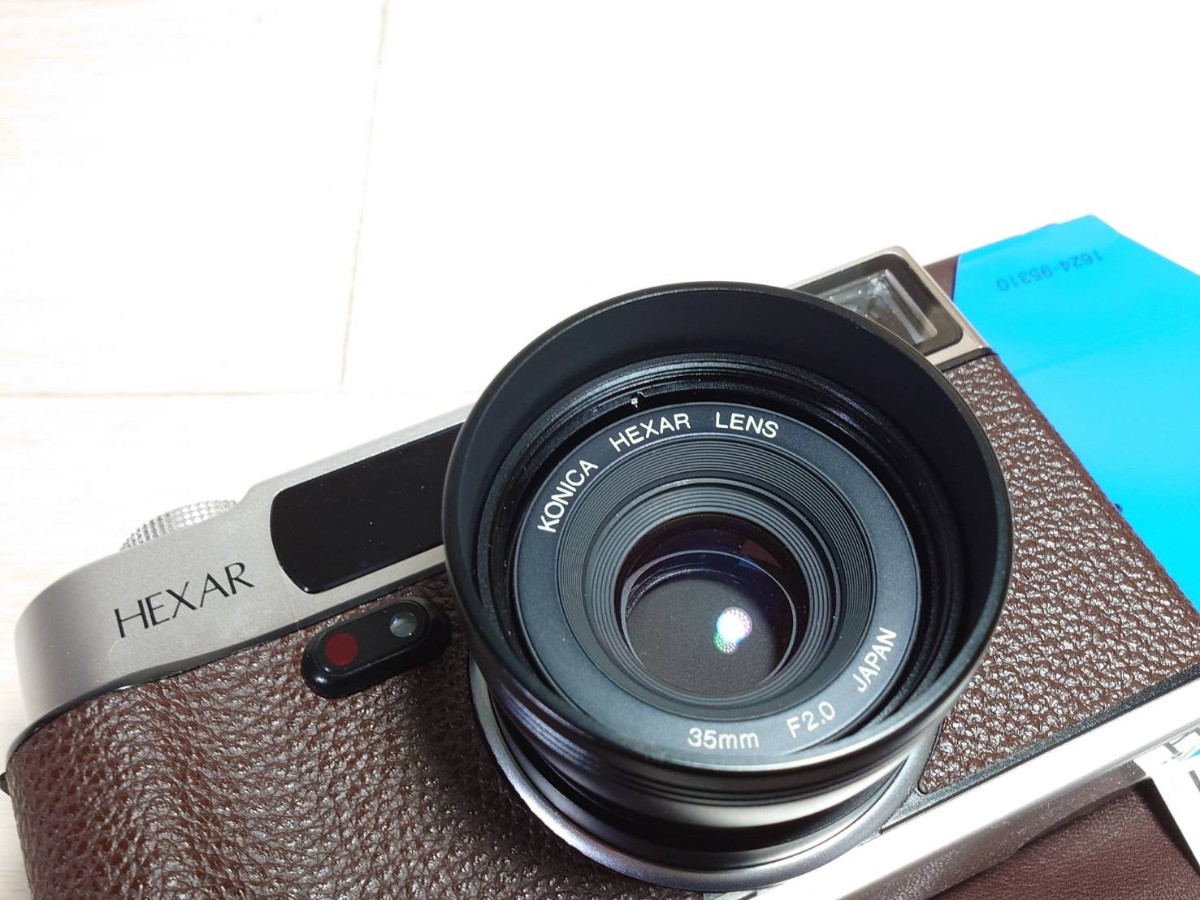 整理業者委託品】KONICA HEXAR Rhodium コンパクトカメラ 詳細不明