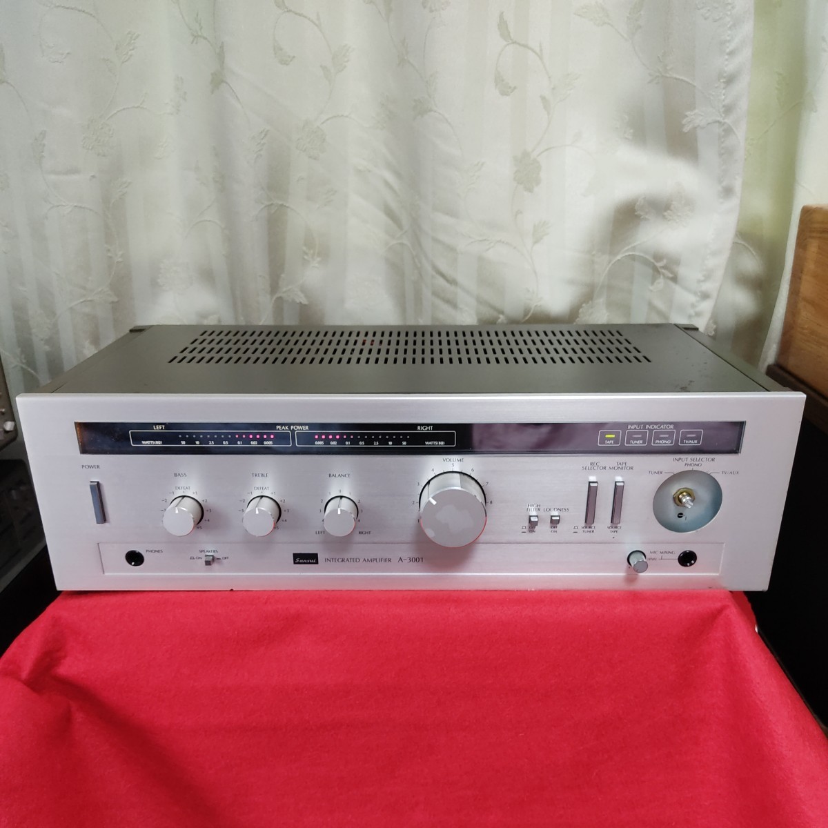 SANSUI プリメインアンプ A-3001 サンスイ 動作品 Yahoo!オークション - 音出し動作品SANSUI【プリメインアンプA