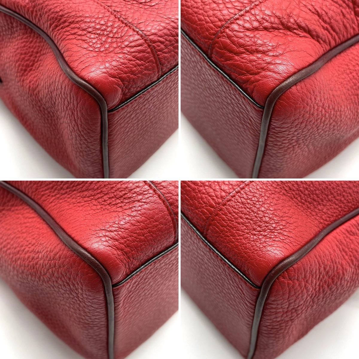 ロエベ フスタ アナグラム ハンドバッグ トートバッグ 2way レザー
