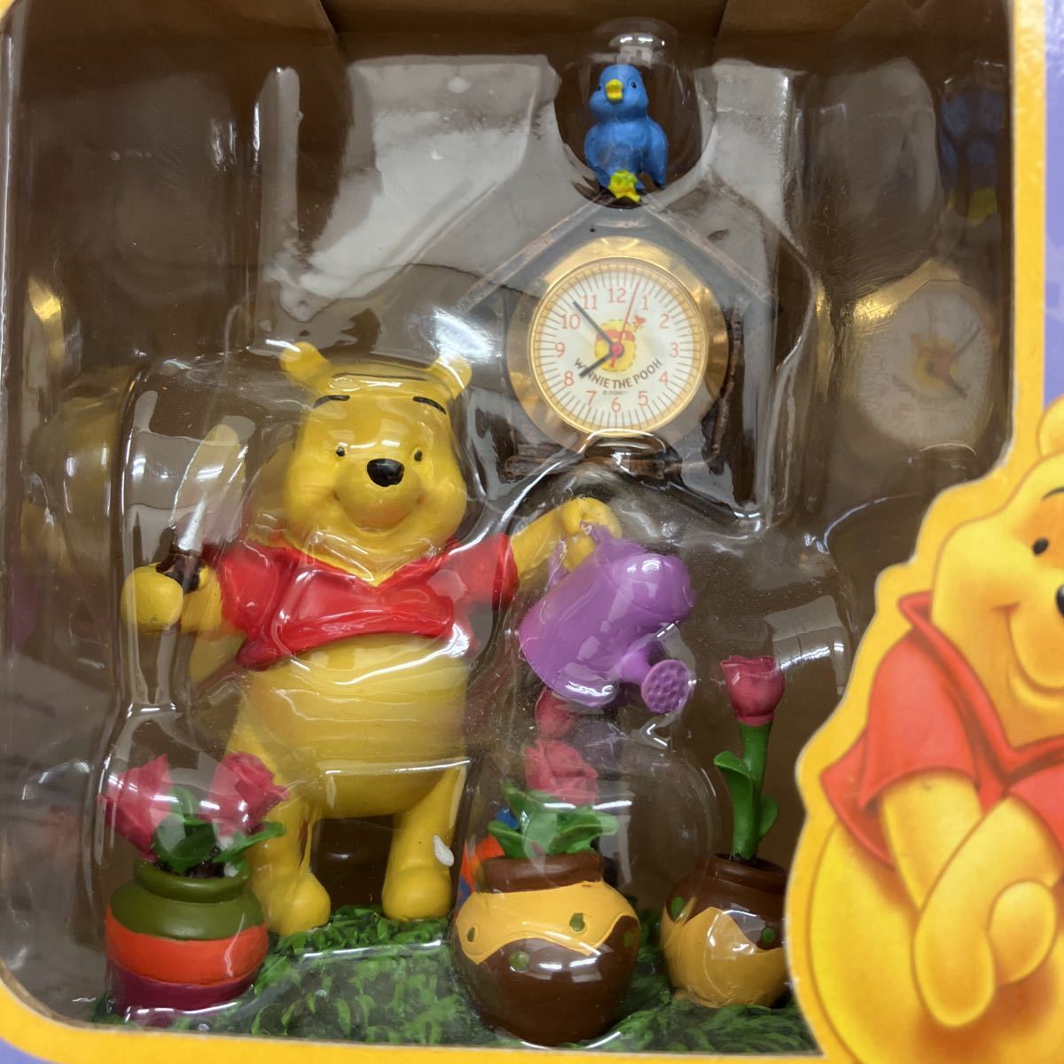 ディズニー POOH プーさん 置き時計 未使用品_画像7