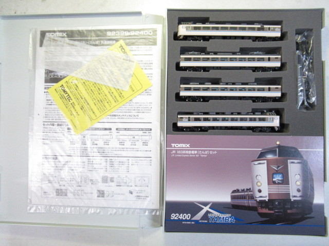 TOMIX　92400　183系特急電車　たんば　4両セット
