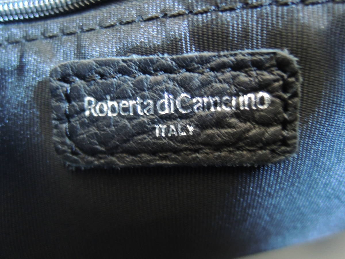 ロベルタ ディ カメリーノ バッグ アーカイブ柄 ポーチ付き 未使用 Roberta di Camerinoの画像3