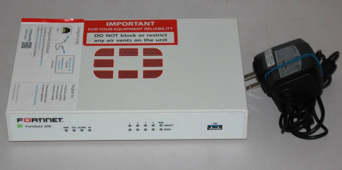 送料無料/新品 <BR>Fortigate-60F <BR>Fortinet FG-60F UTM 統合脅威
