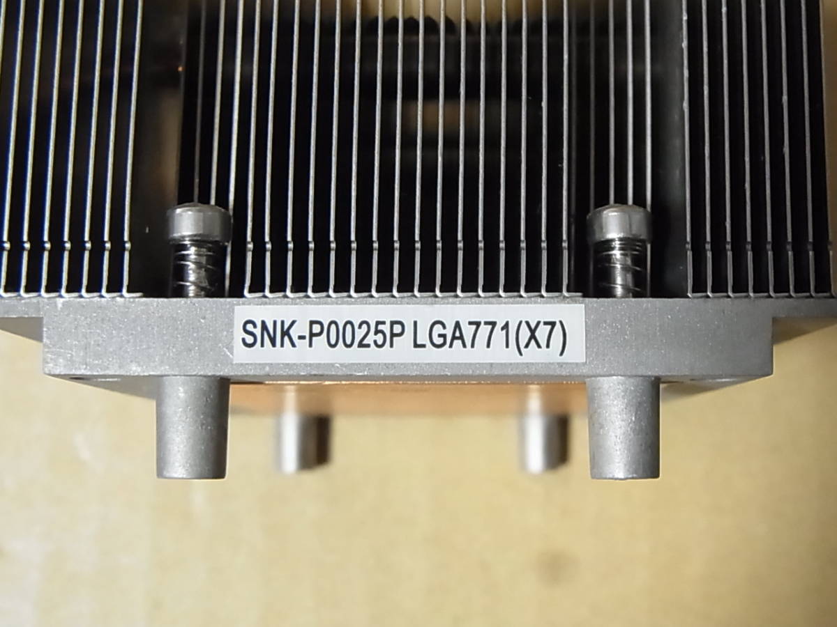 *Supermicro SNK-P0025 LGA771 CPU heat sink copper core 2U/3U/4U (HV155)