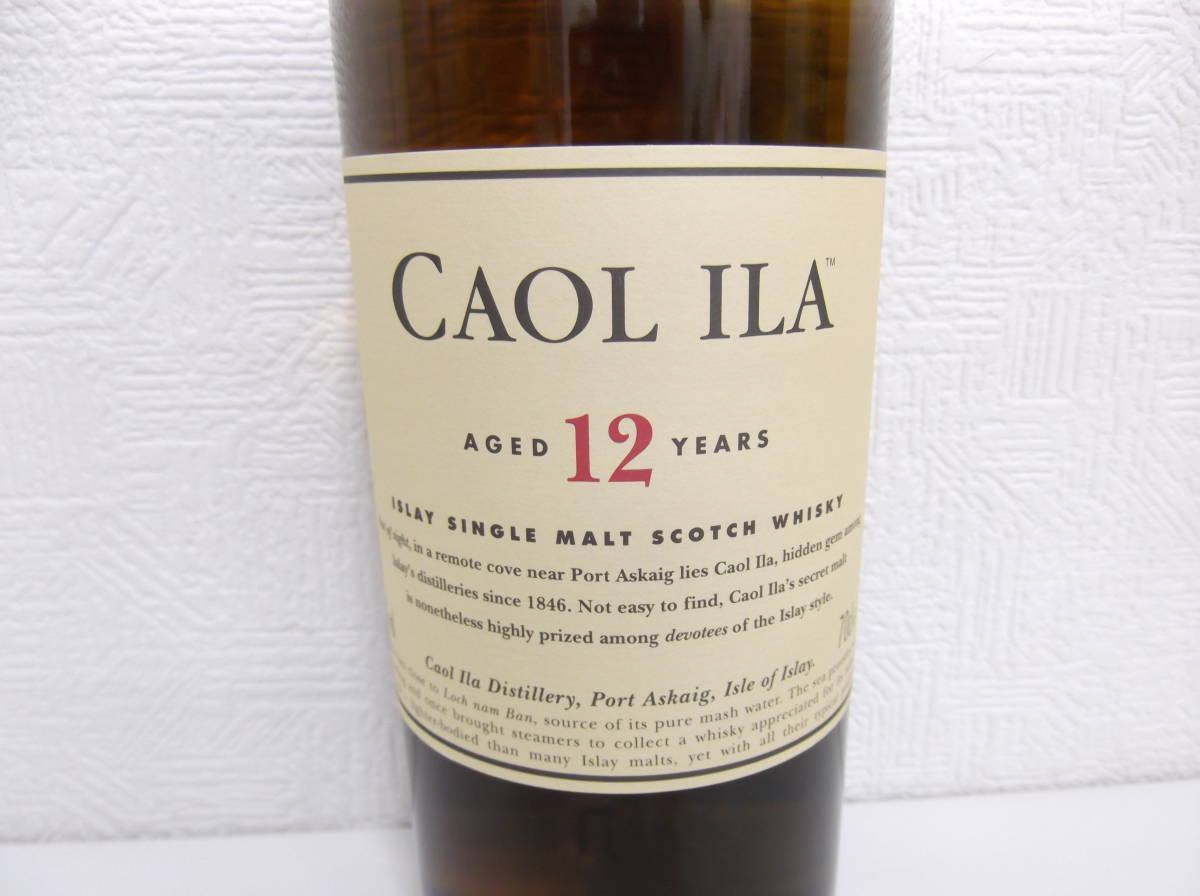 酒祭 洋酒祭 ① カリラ 12年 43% 700ml 未開栓 スコッチ ウイスキー 箱付 CAOL ILA WHISKYの画像6