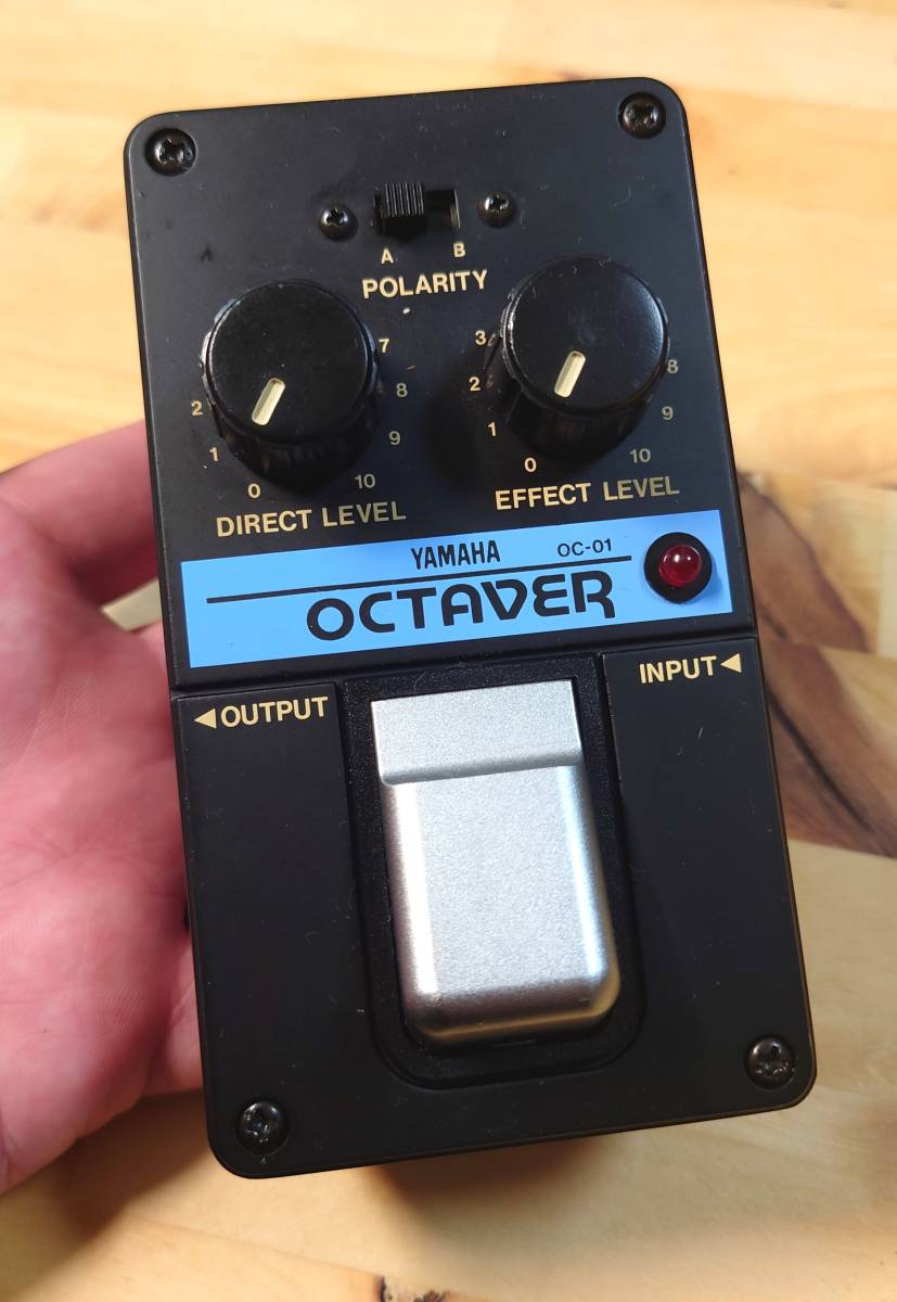 ☆ 名機!! ゼロワンシリーズ!! YAMAHA OCTAVER OC-01 1970年代製 ヤマハ アナログ オクターバー 中古 エフェクター  ☆(エフェクター)｜売買されたオークション情報、ヤフオク! の商品情報をアーカイブ公開