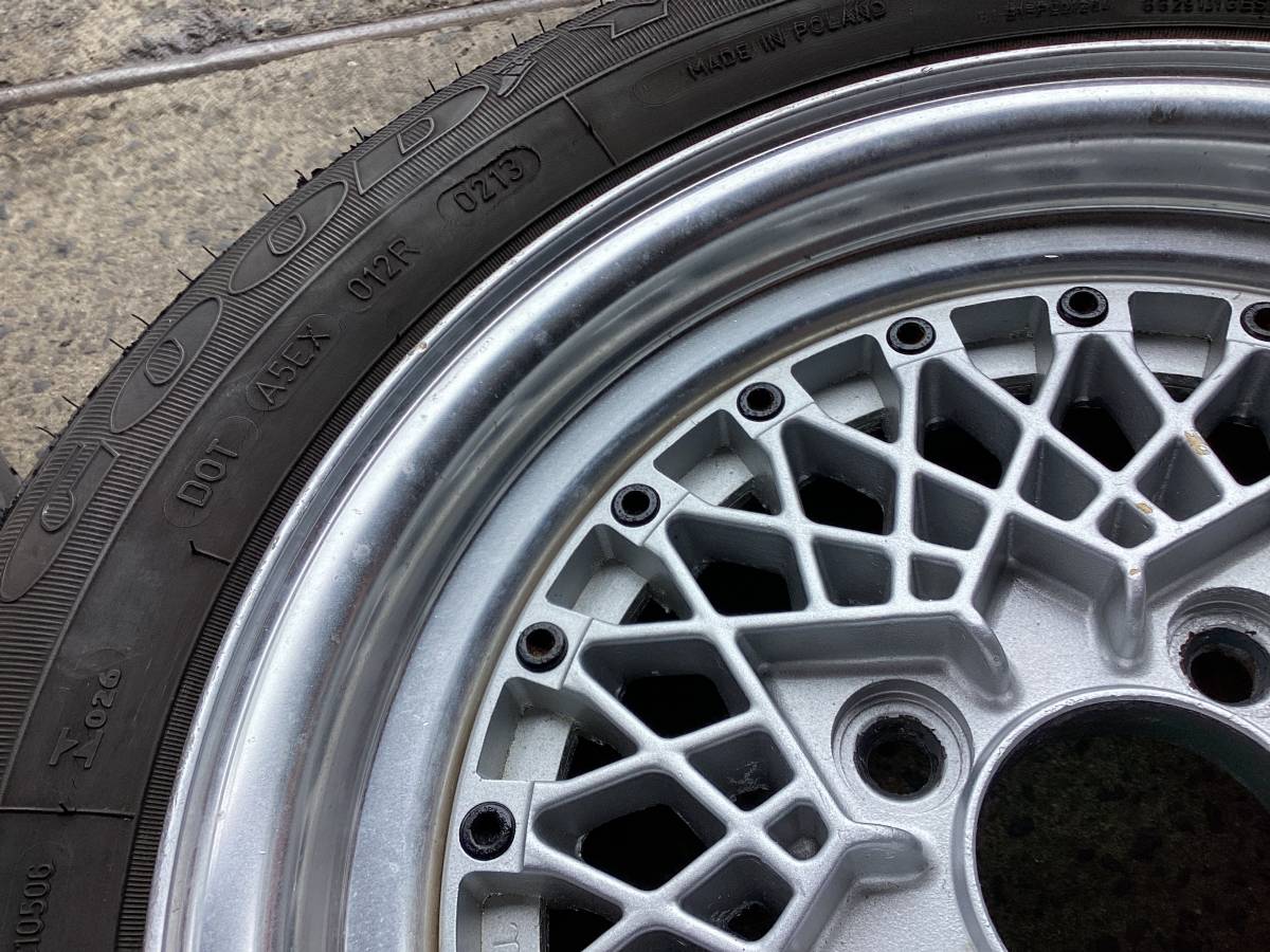 M6117 SSR メッシュ 14インチ 6J +10 114.3/4H＆175/65R14 2本_画像5