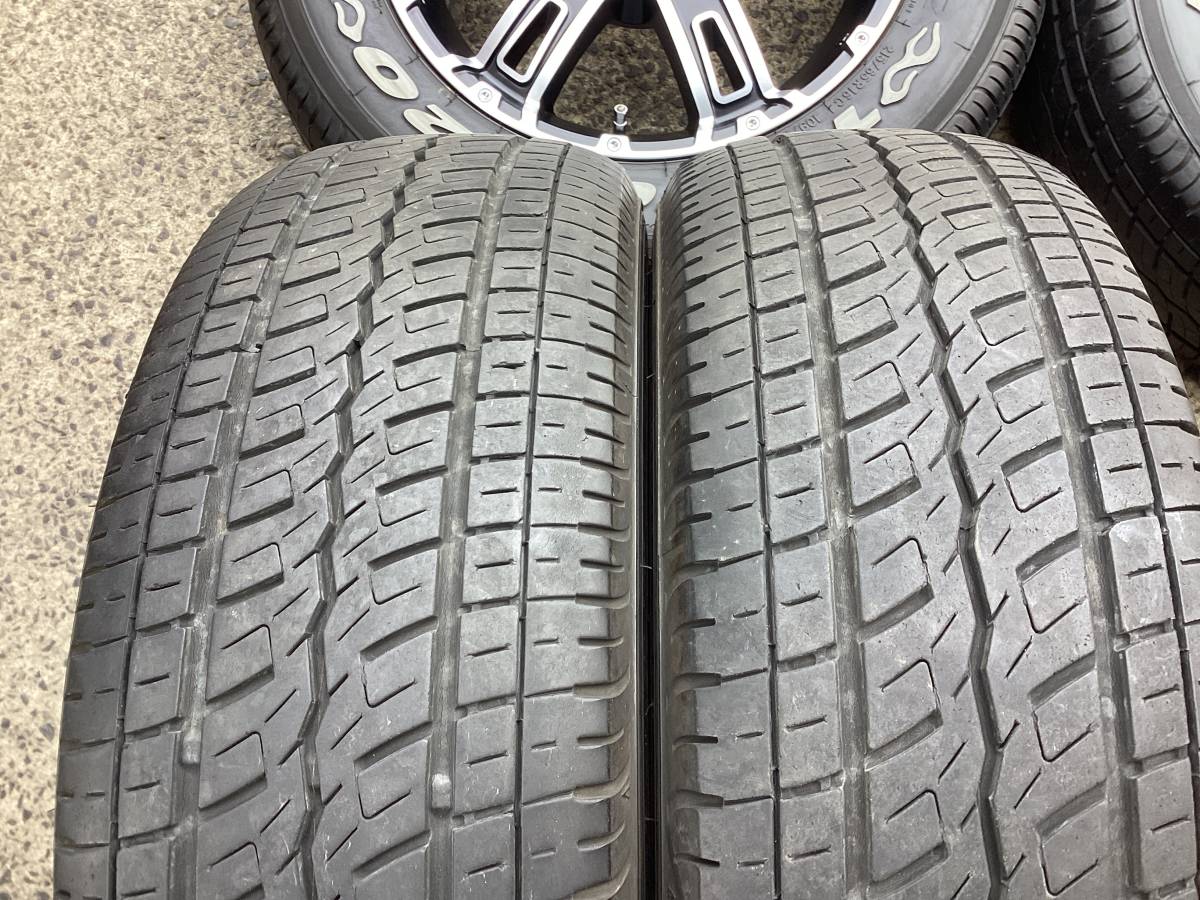 M6171 PIAA ROCK SPEED 16インチアルミ＆TOYO H20 ホワイトレター 215/65R16 C 109/107R 夏タイヤ 4本 ハイエース 200系に！_画像4