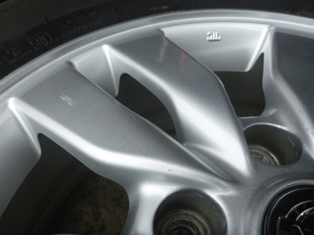 E1379 NISSAN C26 セレナ純正 ■15×5.5J 114.3/5H ET45■& ミシュラン 195/65R15 夏タイヤ 4本_画像8