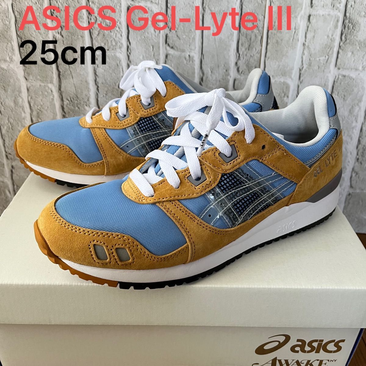 Awake NY × ASICS Gel-Lyte III アシックスゲルライト アウェイク 25cm