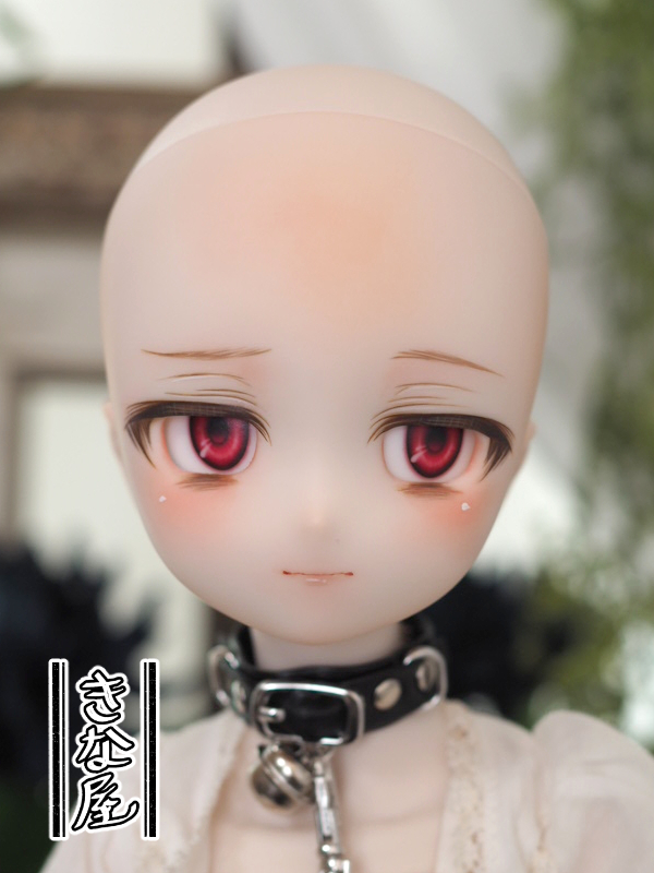 DDH-29 セミホワイト ソフビ盛り カスタムヘッド mdd-