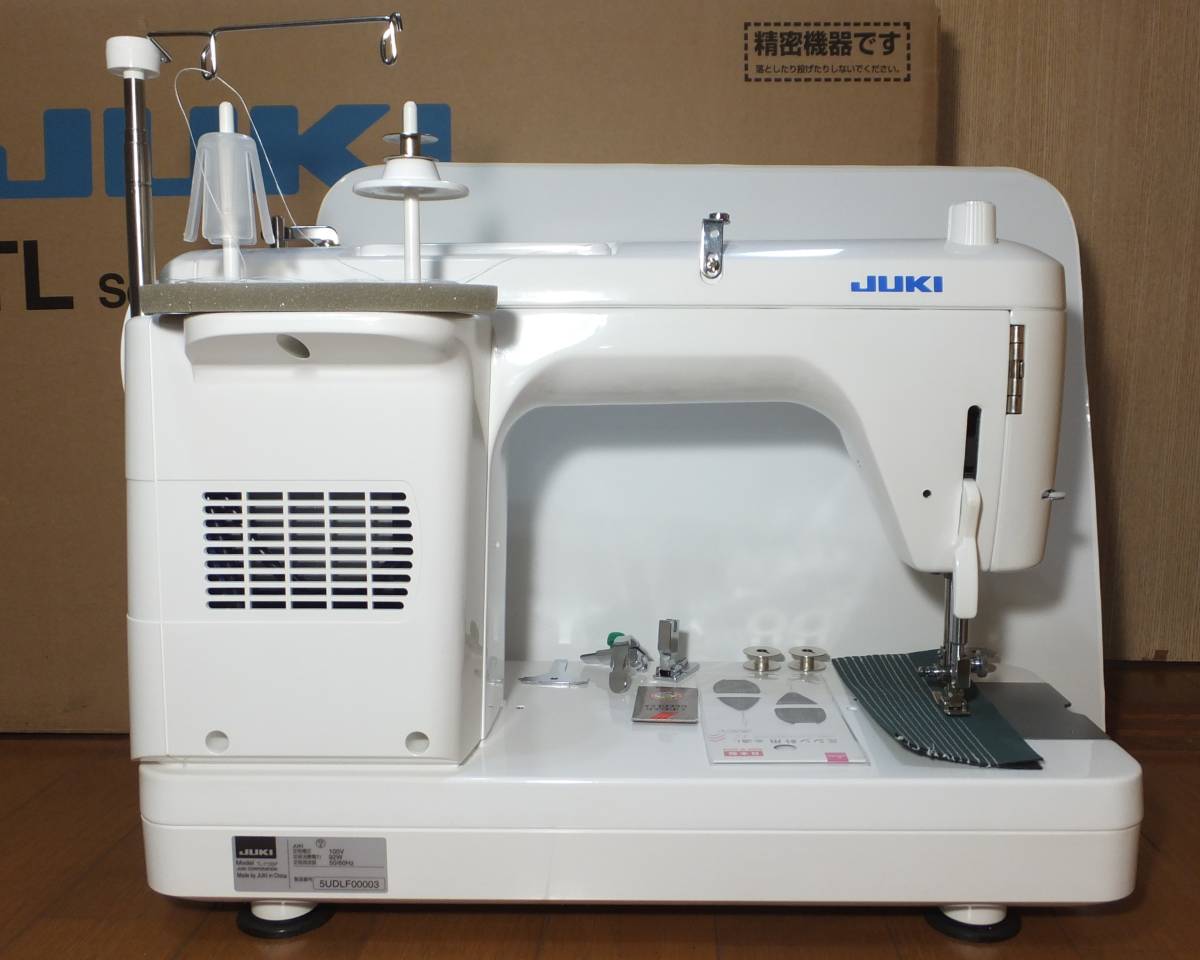 JUKI職業用本縫いミシンSPUR TL-Y10SP 現行機種 実動少ない綺麗な品
