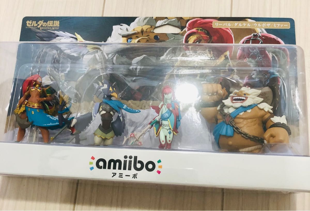 新品未開封 ゼルダの伝説 ブレスオブザワイルド amiiboセット