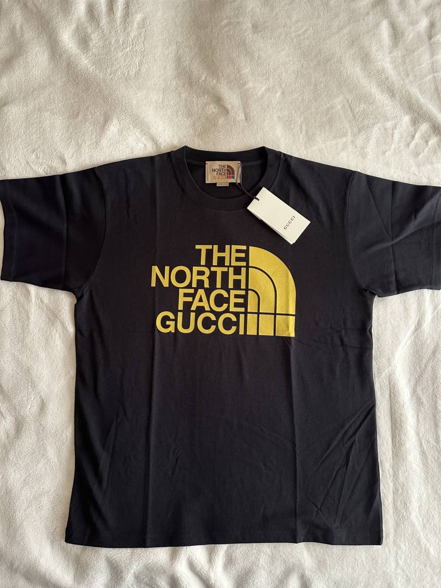 タグ付 GUCCI グッチ × THE NORTH FACE ノースフェイス Tシャツ