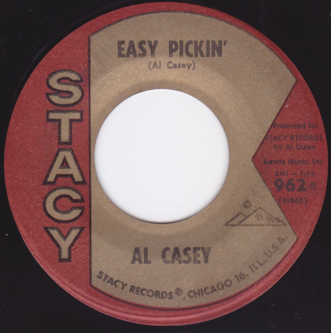 ■中古品■Al Casey アル・ケイシー/surfin' hootenanny + easy pickin'(USED 7 INCH SINGLE)_画像3