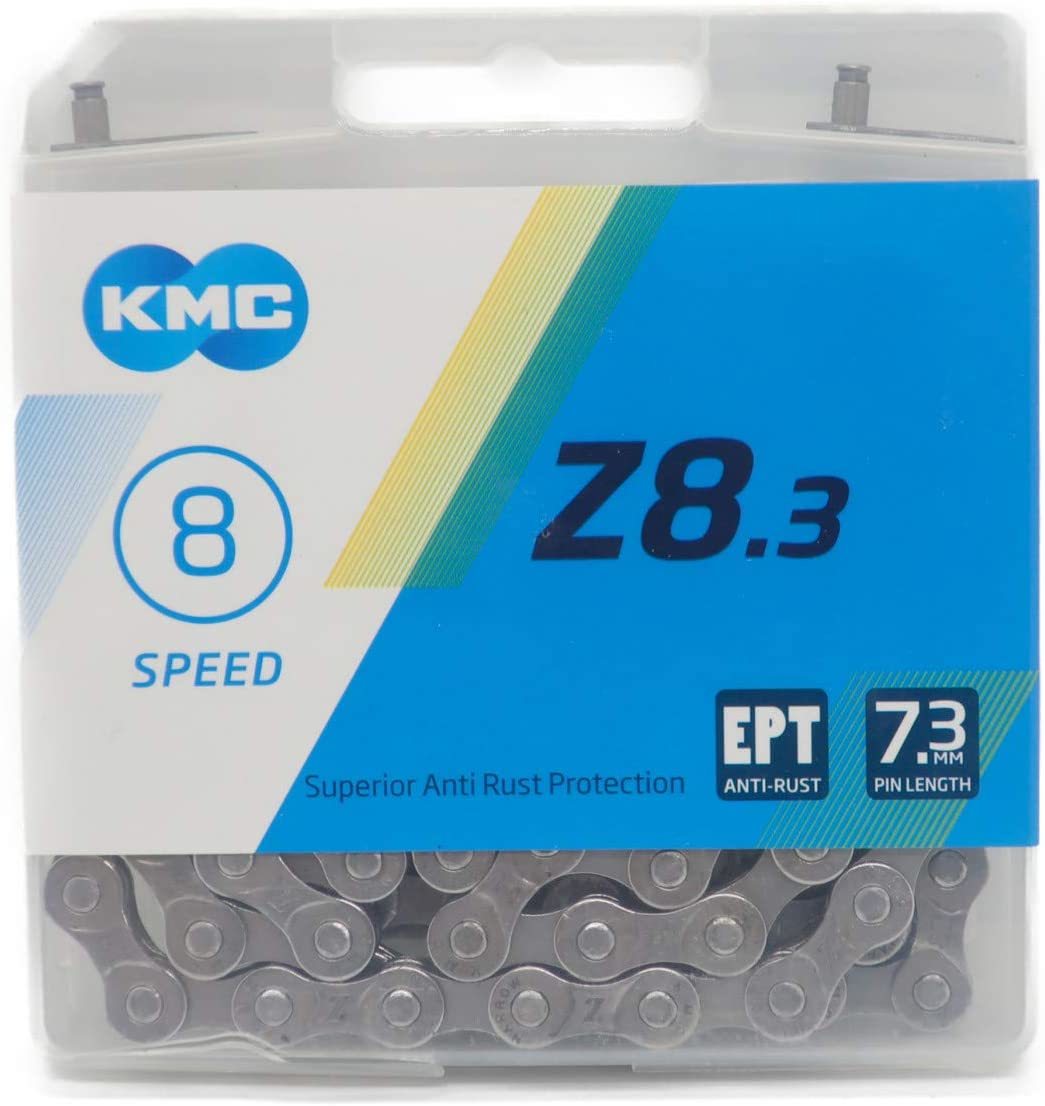 ケイエムシー KMC EPT Z8.3 チェーン 8S 8速 8スピード用 114Links シルバー Silver 自転車の画像1