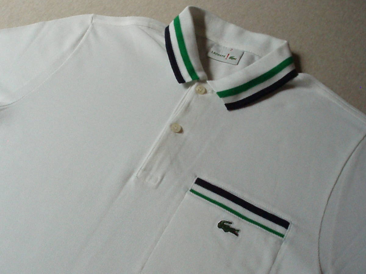 新品同様 LACOSTE！ ポロシャツ 即完売カラー 正規品 ラコステショップで購入_画像4